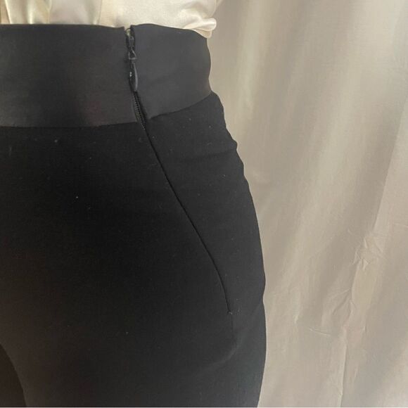 Revolve Donna Karen Silk Waistband Dress Trousers Pants - Picture 13 of 13